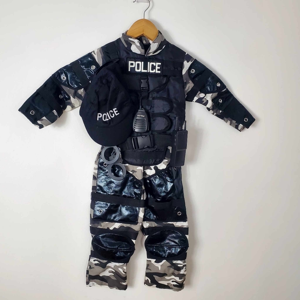 Costume Halloween Police Man 3-4years